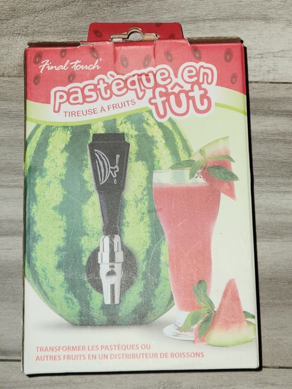 Final Touch Watermelon Keg Tapping Tapping Kit (Model BD204)